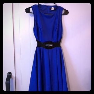 Blue Prom dress